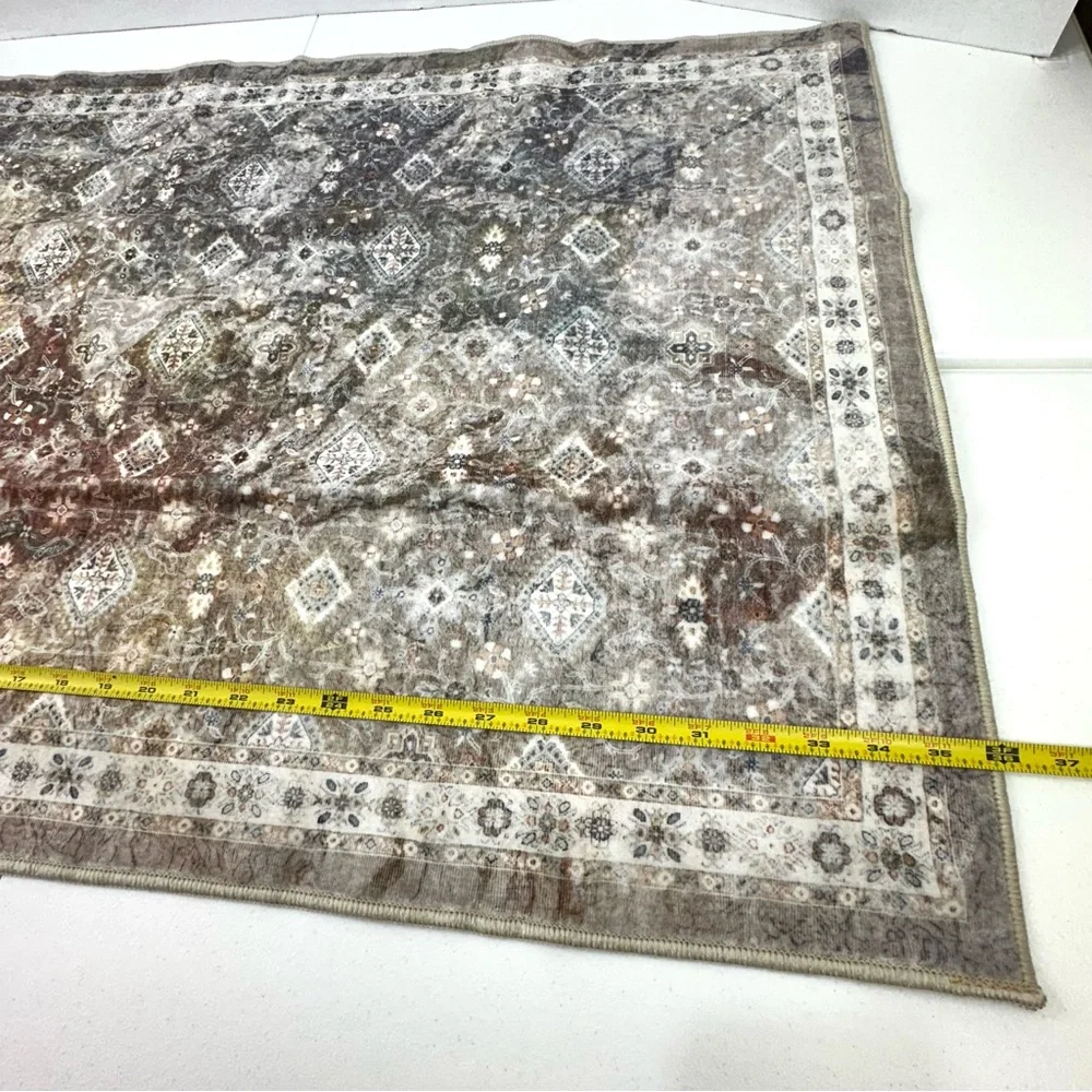 Retro Bohemian Rug 2x3 ft